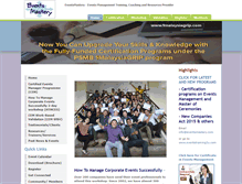 Tablet Screenshot of eventsmastery.com